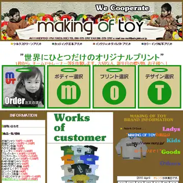 Making of Toy